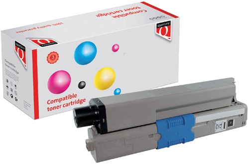 Toner Quantore  Oki 44973508 zwart 1 Stuk