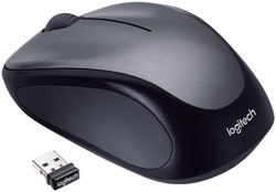 Muis Logitech optical M235 Notebook drl grijs 1 Stuk