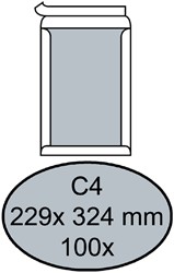 Envelop Quantore bordrug C4 229x324 zk 120gr wt 100 Stuk