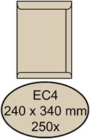 Envelop Quantore akte EC4 240x340 120gr cremekraft 250 Stuk