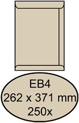 Envelop Quantore akte EB4 262x371 120gr cremekraft 250 Stuk