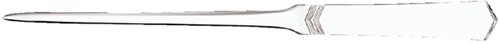 BRIEFOPENER MAUL 75015 RECHT 24CM NIKKEL 1 Stuk