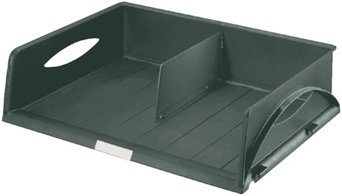 Brievenbak Leitz Sorty Jumbo A3 dwars zwart 1 Stuk