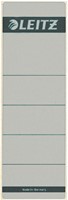 Rugetiket Leitz 62x192mm zelfkl grijs 10 Vel