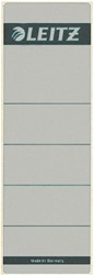 Rugetiket Leitz 62x192mm zelfkl grijs 10 Vel