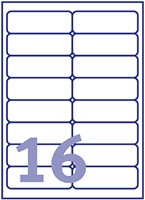 Etiket Avery L7162-40 99.1x33.9mm wit 640st 40 Vel-2