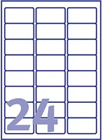 Etiket Avery L7159-40 63.5x33.9mm wit 960st 40 Vel-2