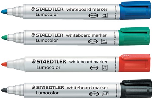 Whiteboardmarker Staedtler 351 rond 2mm rood 1 Stuk-2
