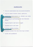 Bundelmechaniek Djois JalemaClipex petrol 100st 100 Stuk