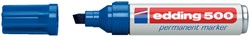 Viltstift edding 500 schuin 2-7mm blauw 1 Stuk