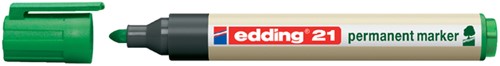 Viltstift edding 21 Eco rond 1.5-3mm groen 1 Stuk