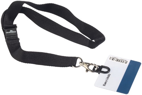 TEXTIELKOORD DURABLE MET CARD FIX 8187 1 Stuk
