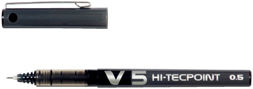 Rollerpen PILOT Hi-Tecpoint BX-V5 F zwart 1 Stuk