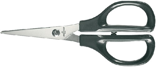 Schaar Quantore 140mm +plastic handvat zwart 1 Stuk