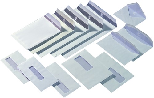 Envelop Quantore venster EA5 vr 80gr wt 500 Stuk-3