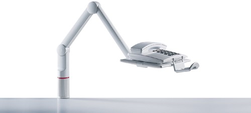 Telefoonarm Novus talkmaster lichtgrijs 1 Stuk