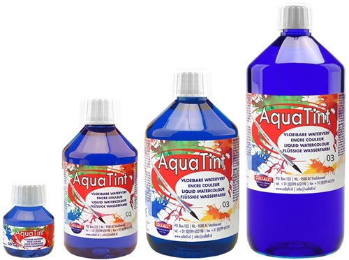 AQUATINT WATERVERF 1000 ML DONKERBLAUW 03 1 Stuk