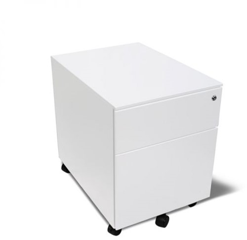ROLBLOK 2 LADEN WIT 54X42X58CM. 1 Stuk