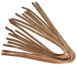 CHENILLEDRAAD 9MM 50 CM BEIGE 10 stuks