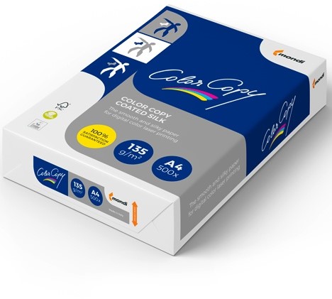 LASERPAPIER COLOR COPY SILK COATED SRA3 250GR WIT 125 VEL