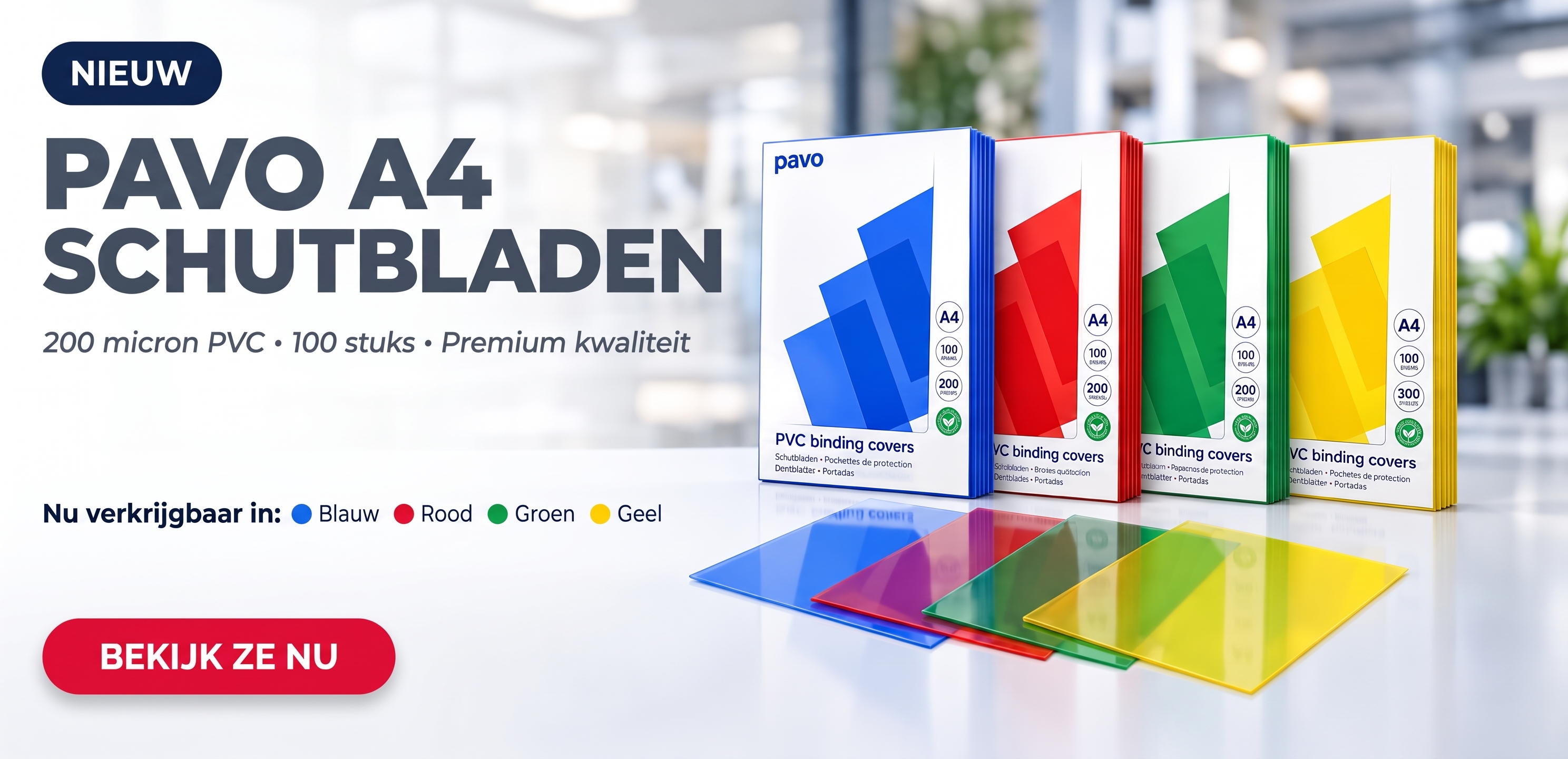 Slider Homepage - Schutbladen Pavo