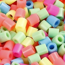 Strijkkralen Pastelkleuren medium zak 1100 stuks 1 Doos