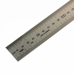 Liniaal metaal 50 cm  1 Stuk