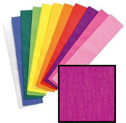 CREPEPAPIER CIVO 50X250CM A 10 STUKS FUCHSIA 1 Pak
