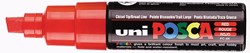 Paintmarker Uni POSCA PC8K B schuin rood 1 Stuk