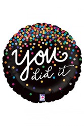 Ballon You did It 45 cm 1 stuk  OP=OP 1 Stuk