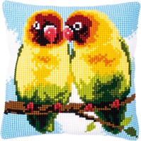 Kruissteekpakket 40x40 cm love birds 1 Stuk 