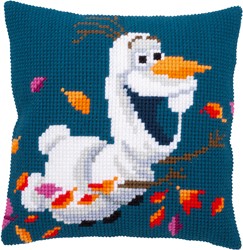 Kruissteekpakket 40x40 cm Disney Frozen Olaf  1 Stuk 