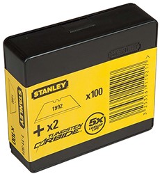 STANLEY RESERVEMESJES 1992 62MM 100 STUKS ZONDER GATEN 1 Doos