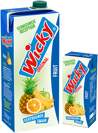 WICKY FRUIT DRINKS 10X0.2L